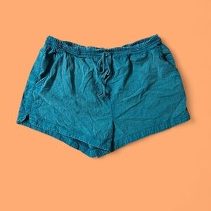 Time and Tru Teal Shorts